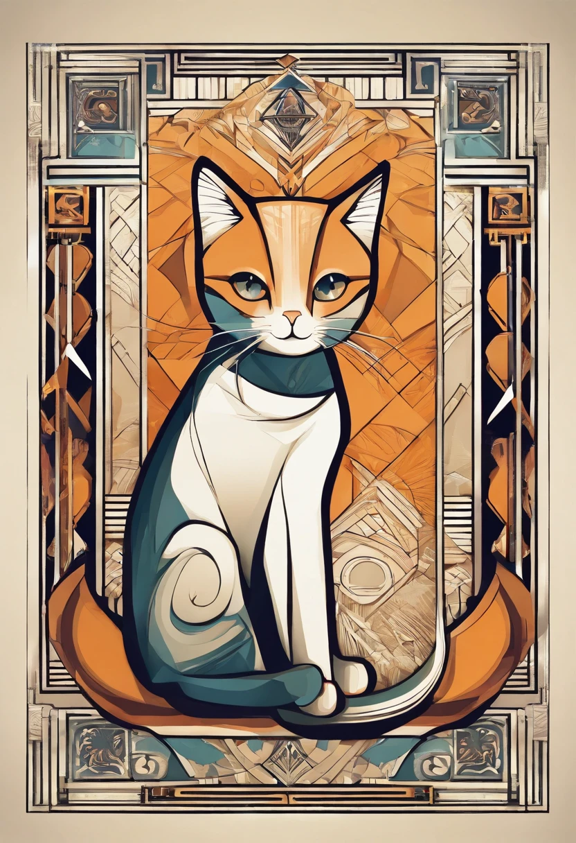 a cute little cat