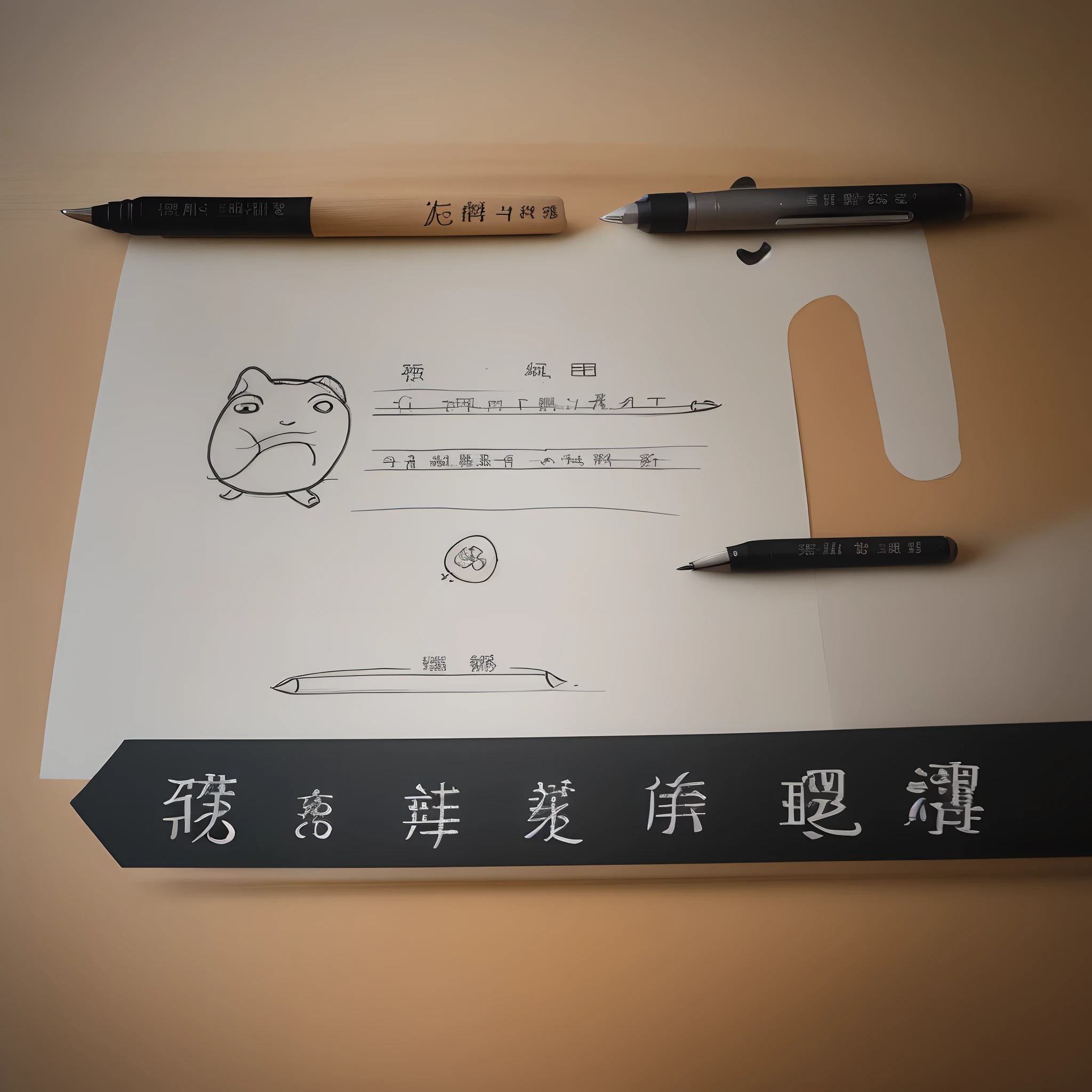 4-panel cartoon、Draft、In the middle of writing
delicate、realisitic、