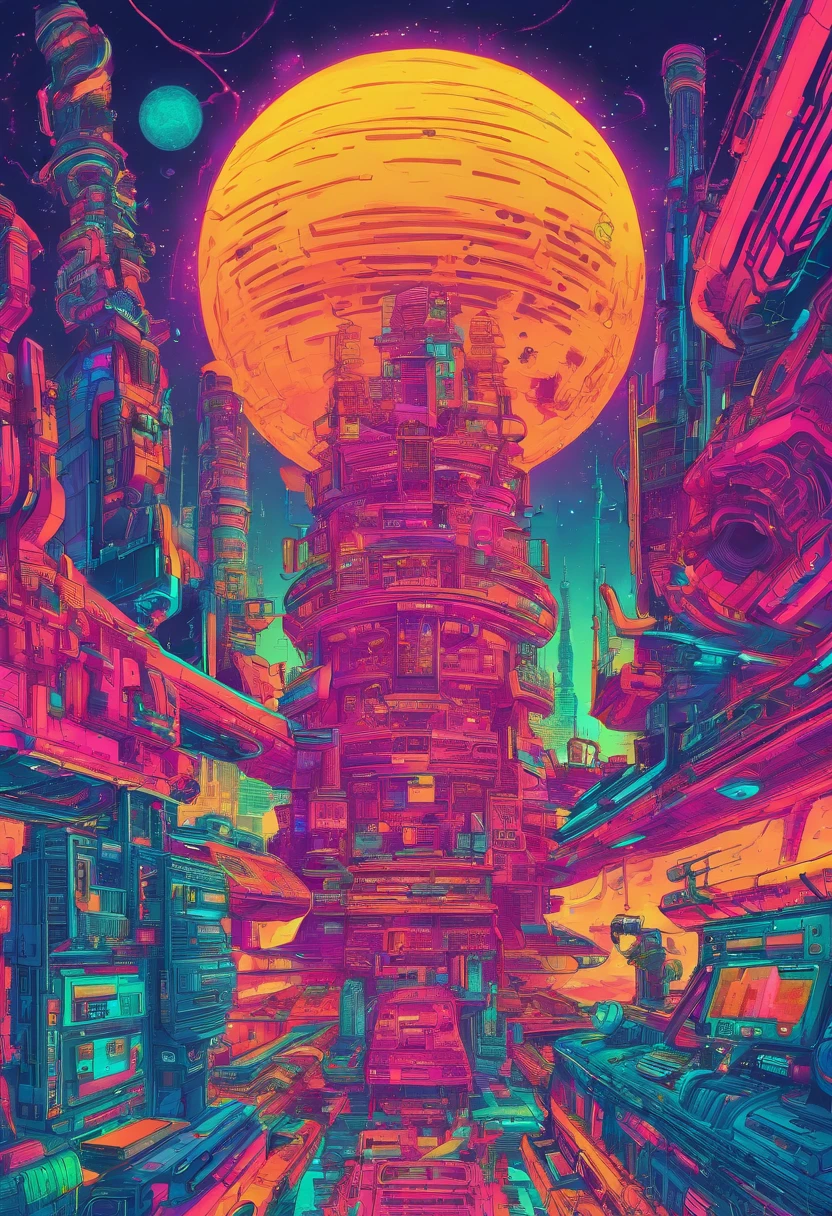 Unidentified spacecraft、SF、murky