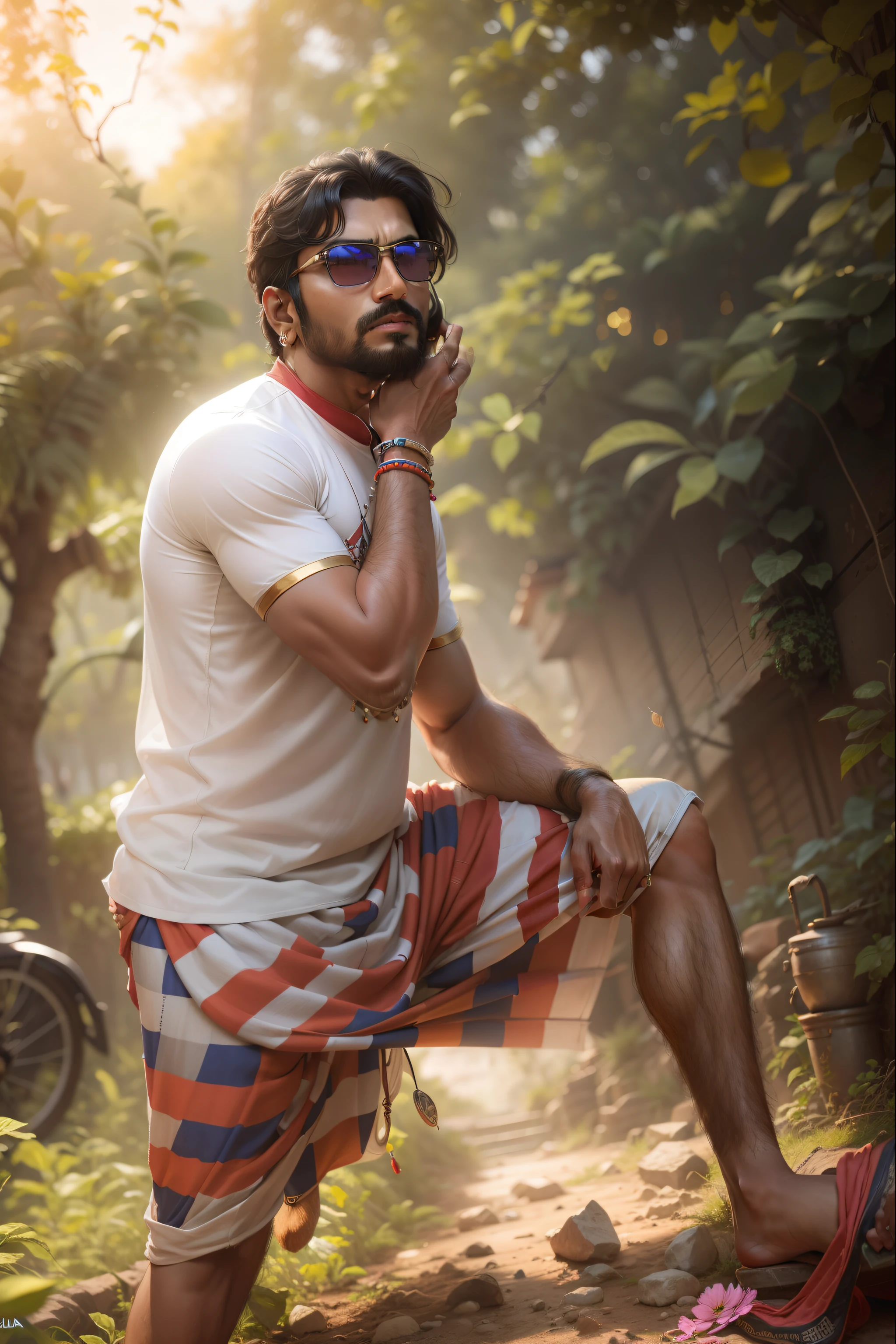Pushpa movie look, new hero wali look