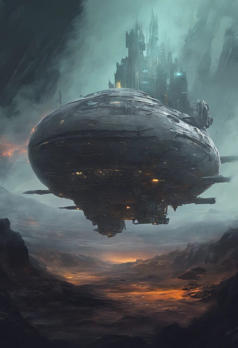 Unidentified spaceship、murky