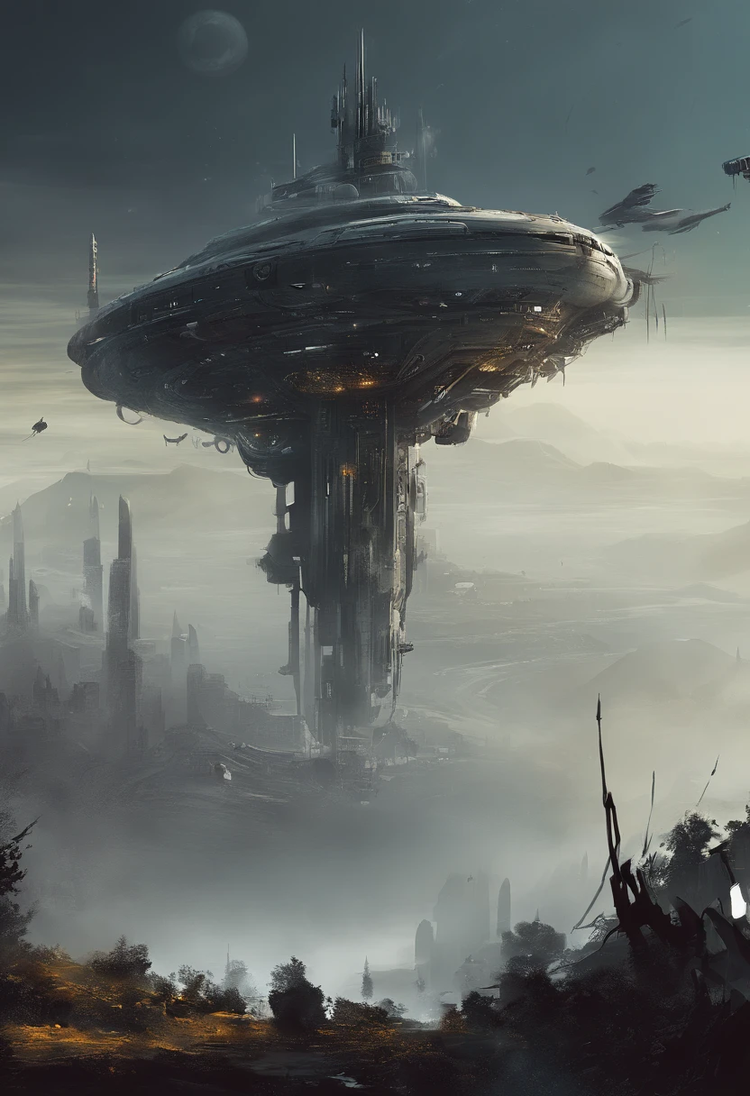Unidentified spaceship、murky