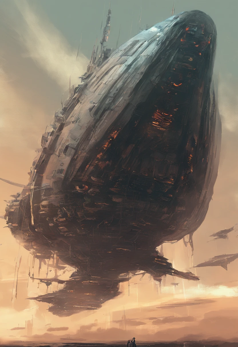 Unidentified spaceship、murky