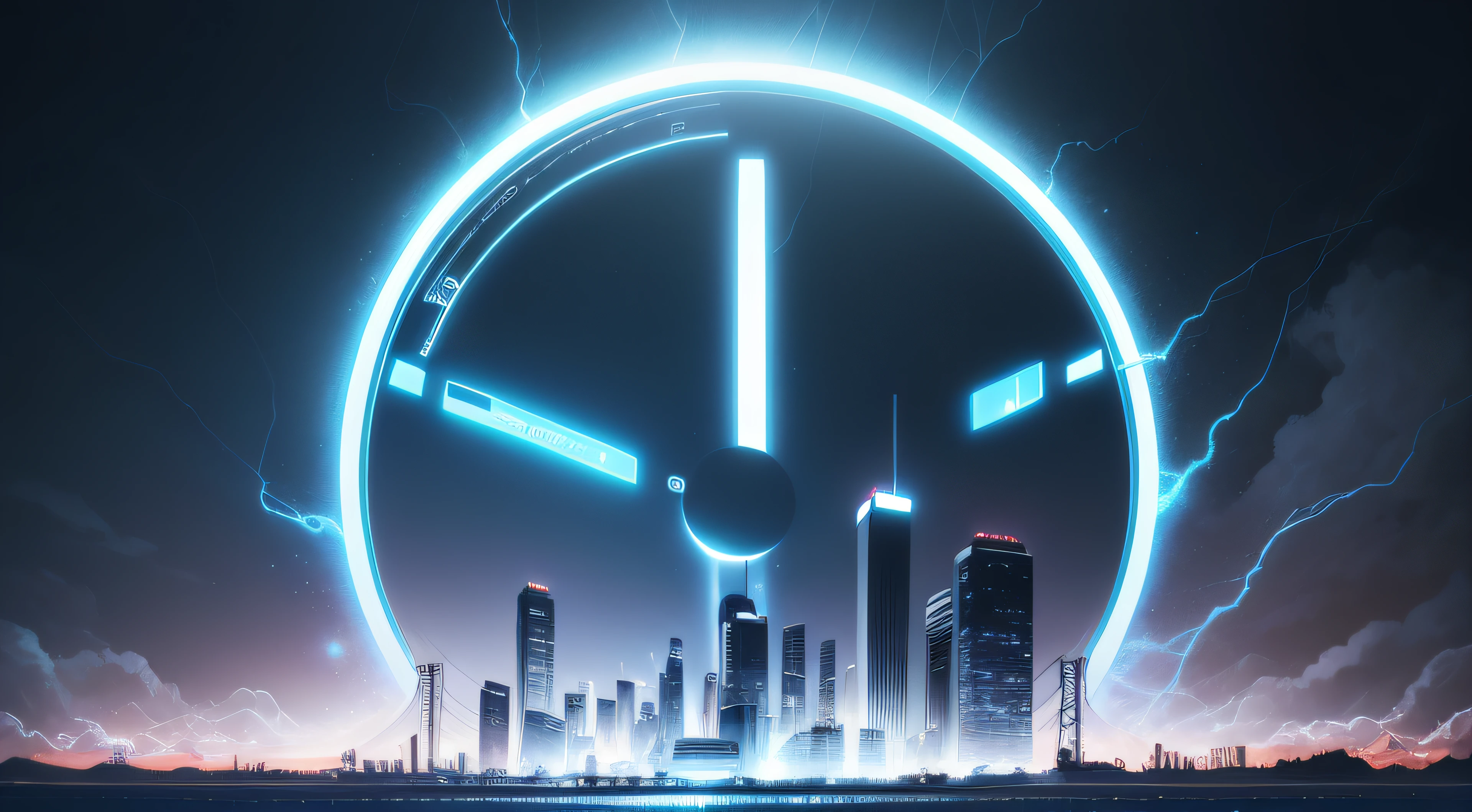 capa de musica com tema eletronico