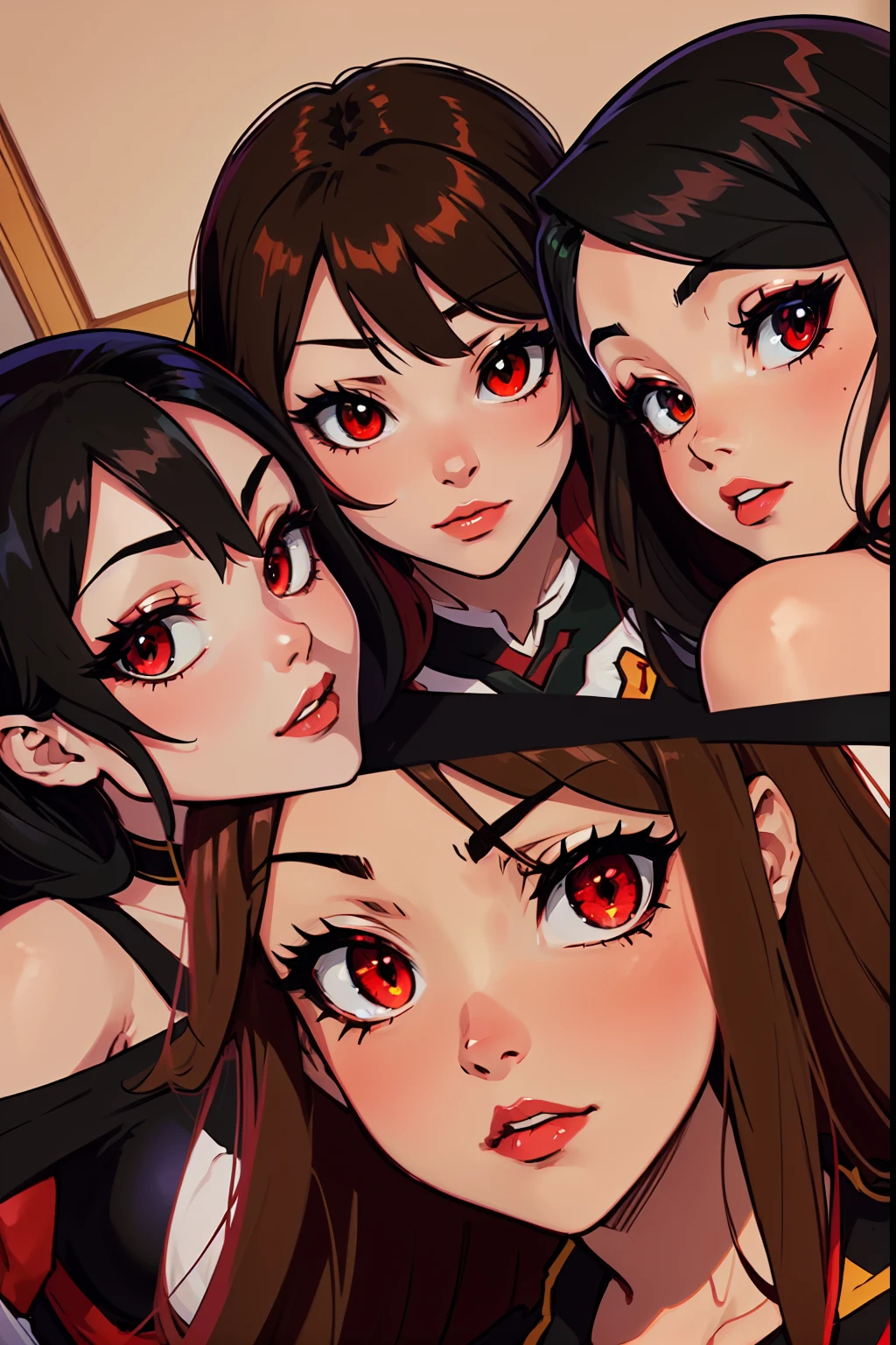 femme japonaise avec débardeur et culotte assortis, fille sexy aux yeux marrons, portrait Mei, cheveux bruns et grands yeux, selfie d'une jeune femme,violette myers, sans maquillage, maquillage naturel, regarder directement la caméra, visage avec artgram, maquillage subtil, Superbe photo de tout le corps, en sport, clivage, hyper réalité