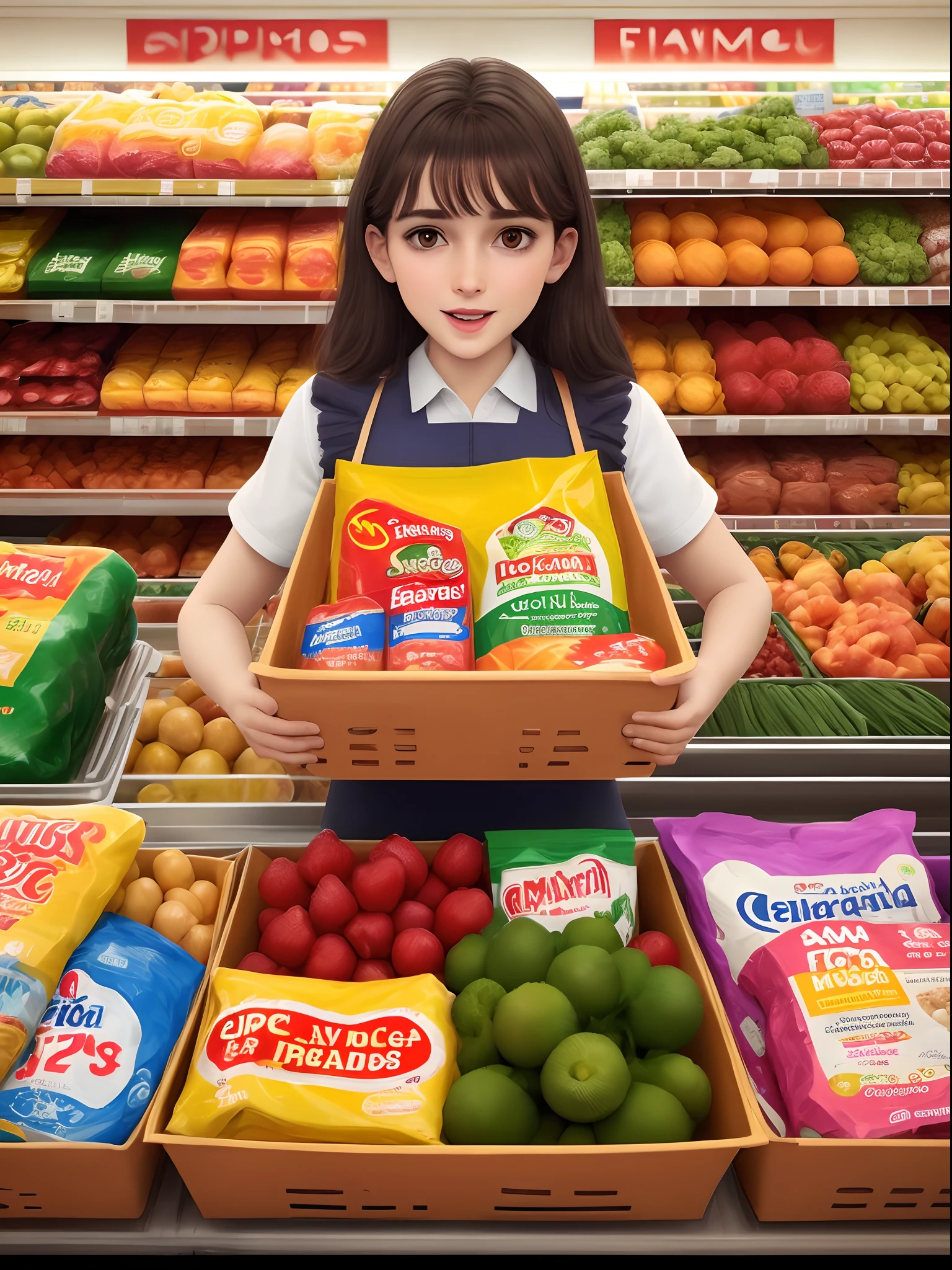 Prateleiras de supermercado