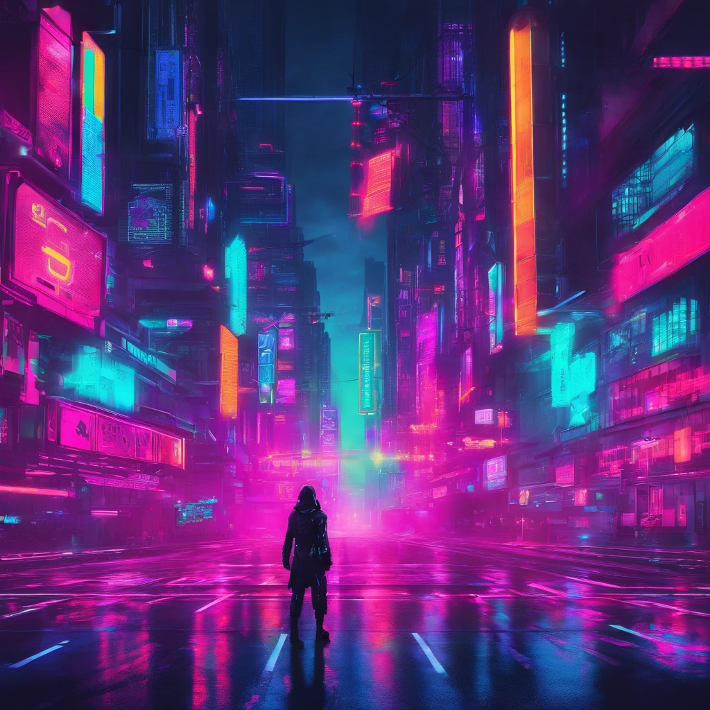 Pedestrian traffic light、psychedelic