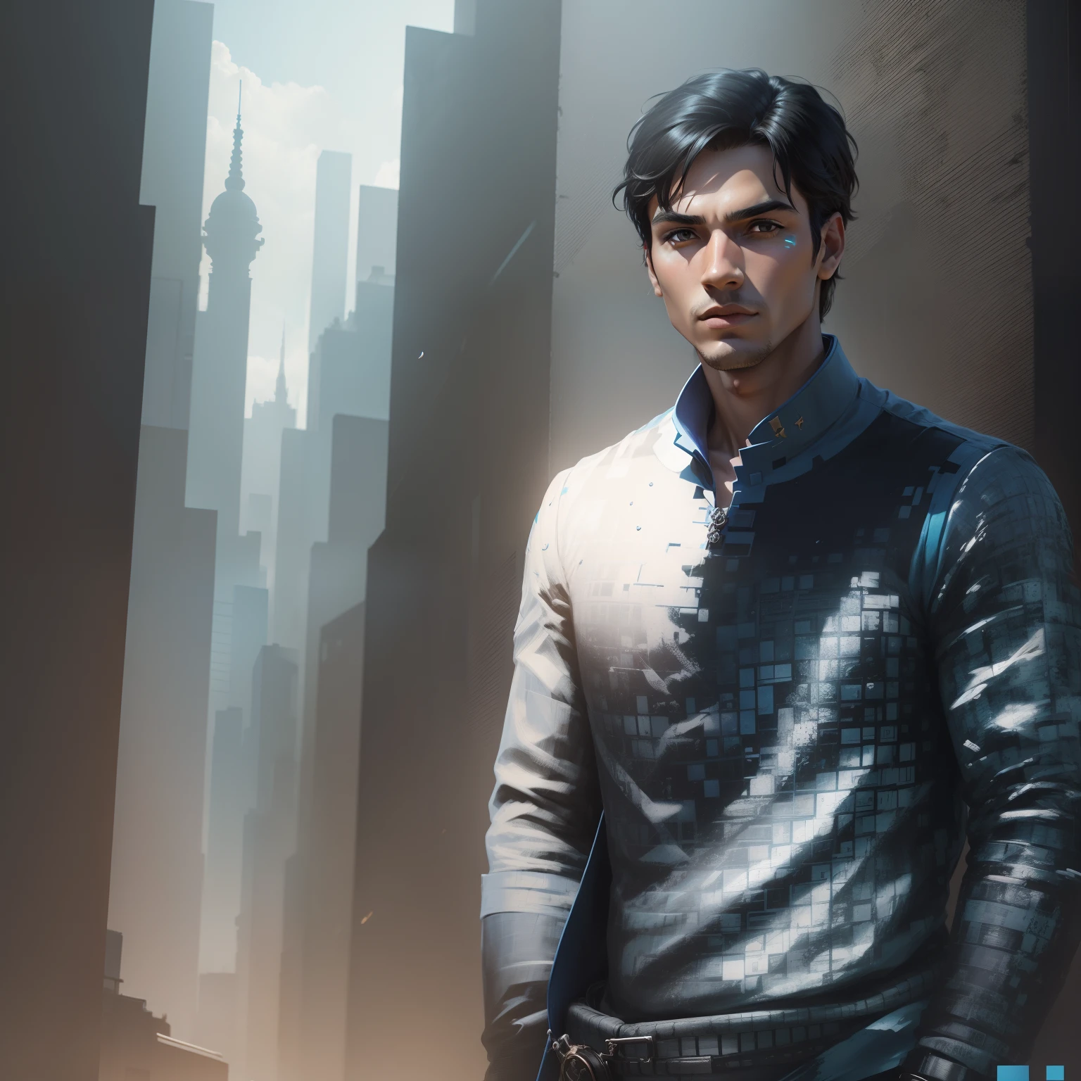 Create avatar with a stylish background