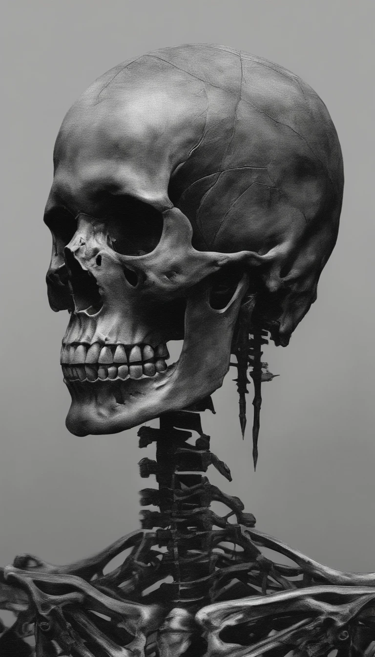 Rundown hamlet，shadowy，Skeleton on the ground，darkly，An atmosphere of terror，super detailing，Masterpiece, Best quality，Superb quality,, high resolution