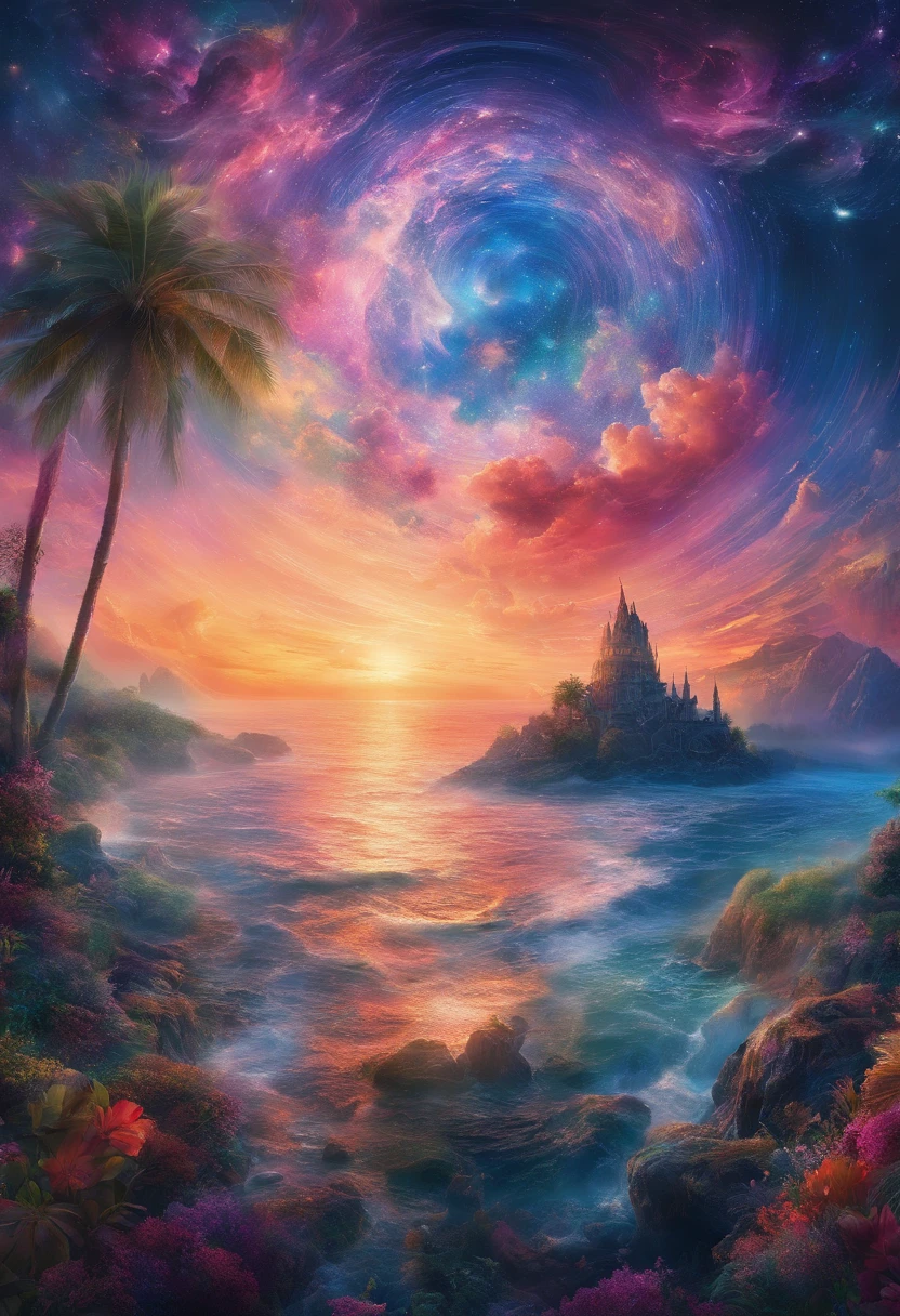 in 8K,Seven Days of God's Creation,The existence of God,Separating the sky from the sea,World of Light,World of Love,God bless