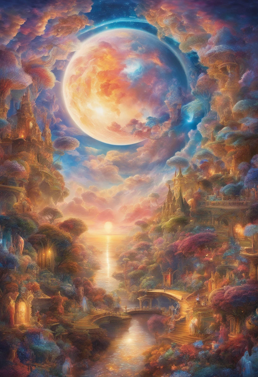 in 8K,Seven Days of God's Creation,The existence of God,Separating the sky from the sea,World of Light,World of Love,God bless