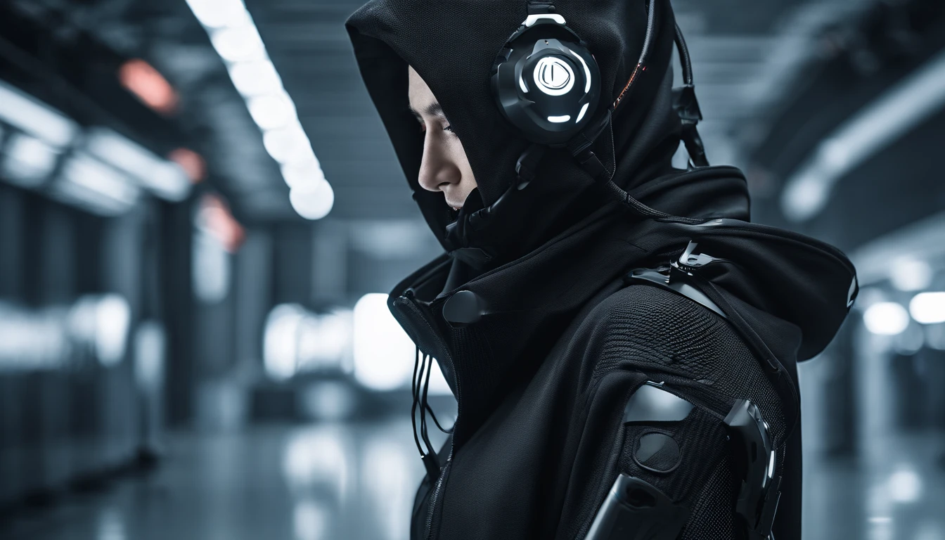 Tech Clothing Futuristic Surrealism Fashion Fashion Concept Clothing Full Body