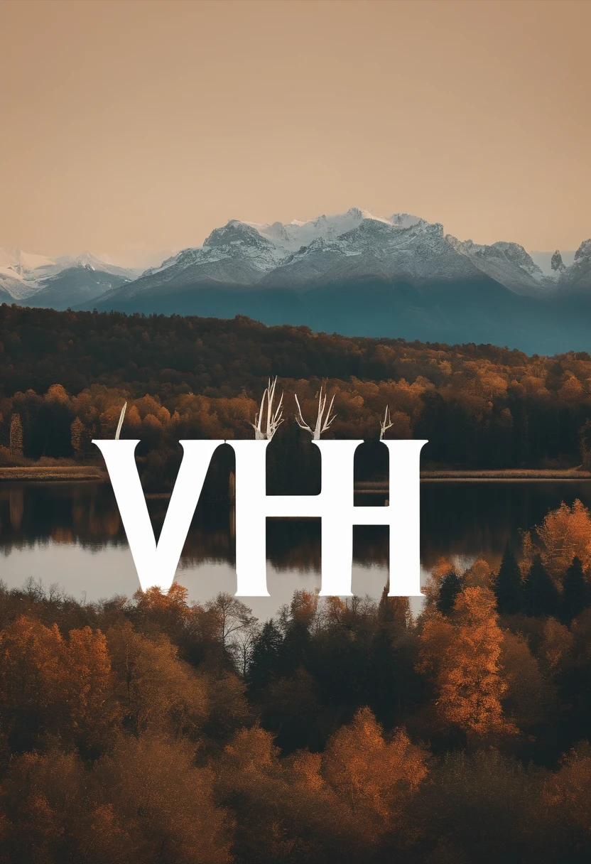Create a minimalist and classy logo with the VH letters in it, the letters should be handwritten, classy logo --auto