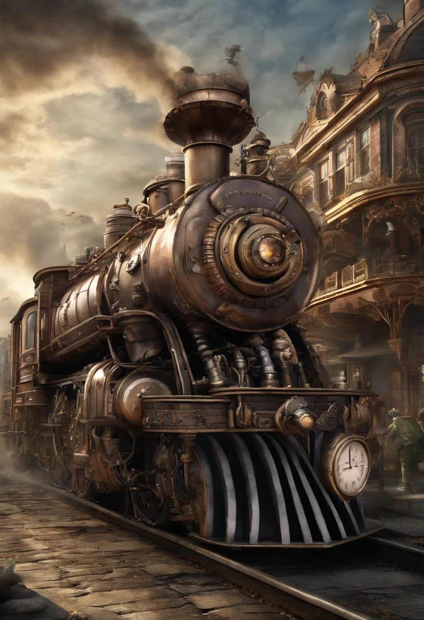 steampunk world