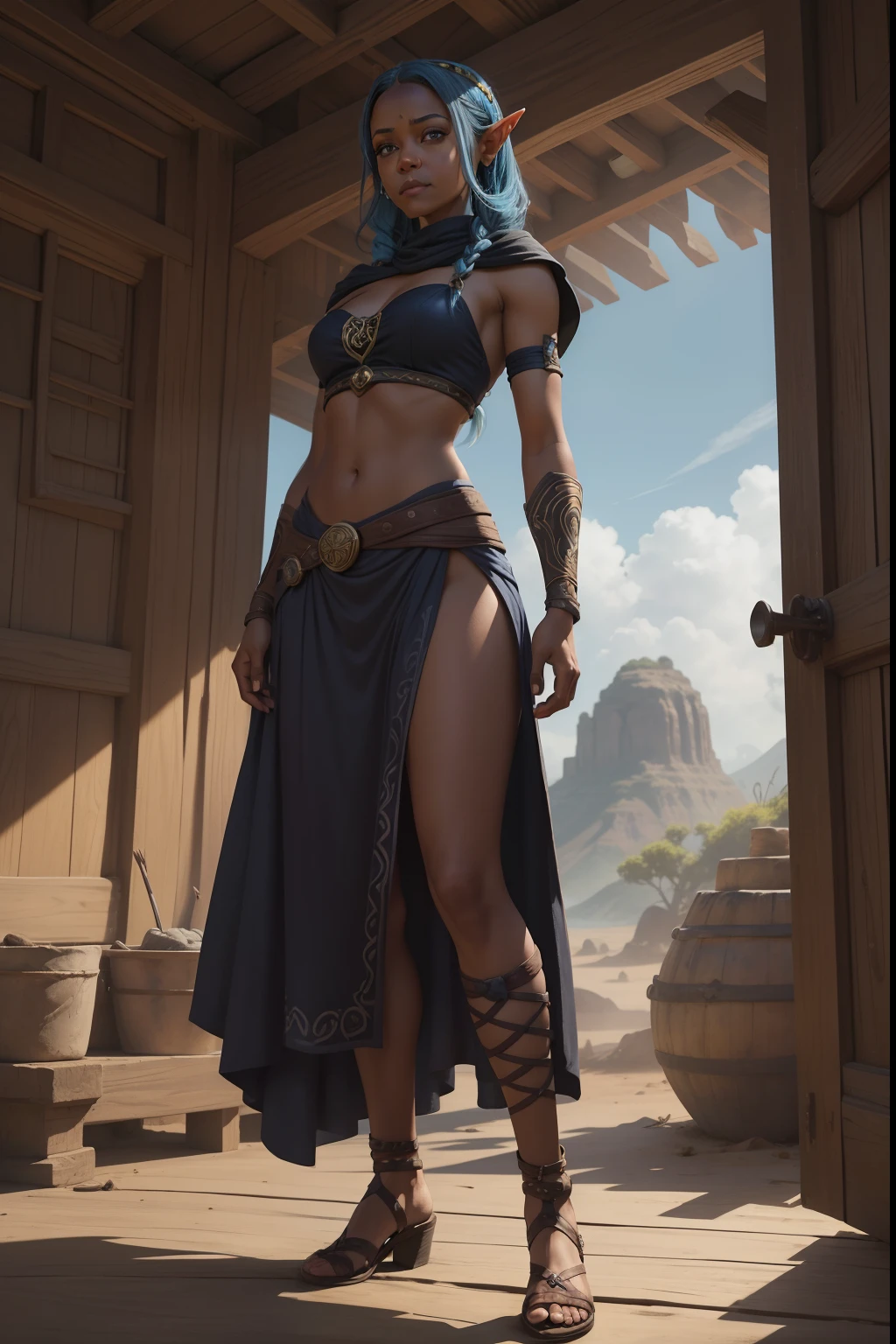 For honor shaman, NSFW, pitite and slender body, skinny breasts