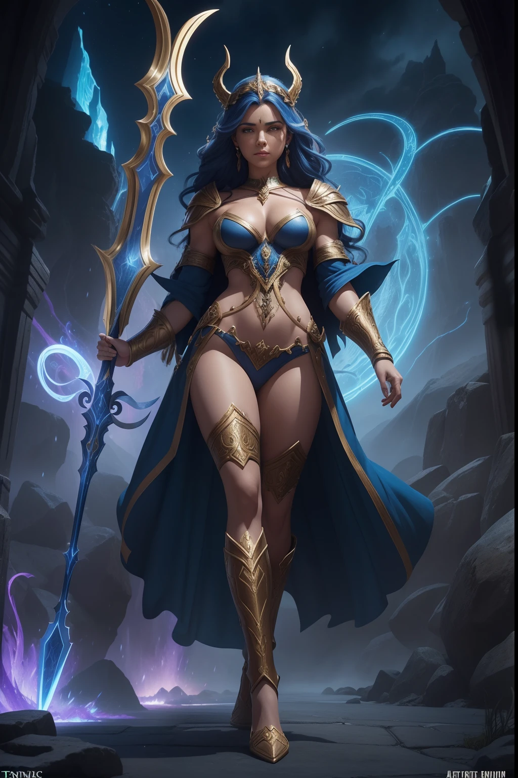 (CBZBB:1.25), Portrait of the cutest illustrationA Moreno woman, de cabelo afro cabelo caindo para frente, Rasta type but braided, holding a spear in, Shape Dana spearhead informs of a , e um escudo em forma de , , com belos seios corpo perfeito com , a wide thigh is beautiful a woman, com seios lindos corpo perfeito, uma coxa larga, is beautiful a destination with ,vario expression sexual pose, Erotic , art-station, ...cgi_animation, ((Estilo Art Vista de Corpo Inteiro, plano completo, vista frontal, Vista lateral, vista traseira, de personagem, Multiple views and poses, various points of view, um personagem, corpo inteiro, personagem com menos, estilo de roupa, no mesmo Estilo de cabelo, less Type of footwear, forte )):: ((whole body view, plano completo, vista frontal, vista traseira, design de personagem, Multiple views and poses, various points of view, de um personagem, corpo inteiro,, personagem com menos, estilo de roupa, no mesmo Estilo de cabelo, less Type of footwear))::um close up de uma mulher com tinta azul no corpo, Djinn human hybrid, epic 3 d oshun, Tiefling Azul, asian female water elemental, Djinn Azul, epic exquisite character art, Vencedor do concurso Artstation, Vencedor do concurso CGSetline!!, Vencedor do concurso CGSetline!!!, arte do personagem de fantasia, Artgerm Julie Bell Beeple The cast of the upcoming DC Universe film, powerful fantasy epic legends, heroes of might and magic, epic legends game icon, epic fantasy style, deuses antigos, Rainha e governante do universo, mystical atlantean valkyrie, Trindade, amazing mmorpg, epic real fantasy, Heroes of Power and Magic 3, personagens de fantasia, glorioso, epic fantasy HD art style