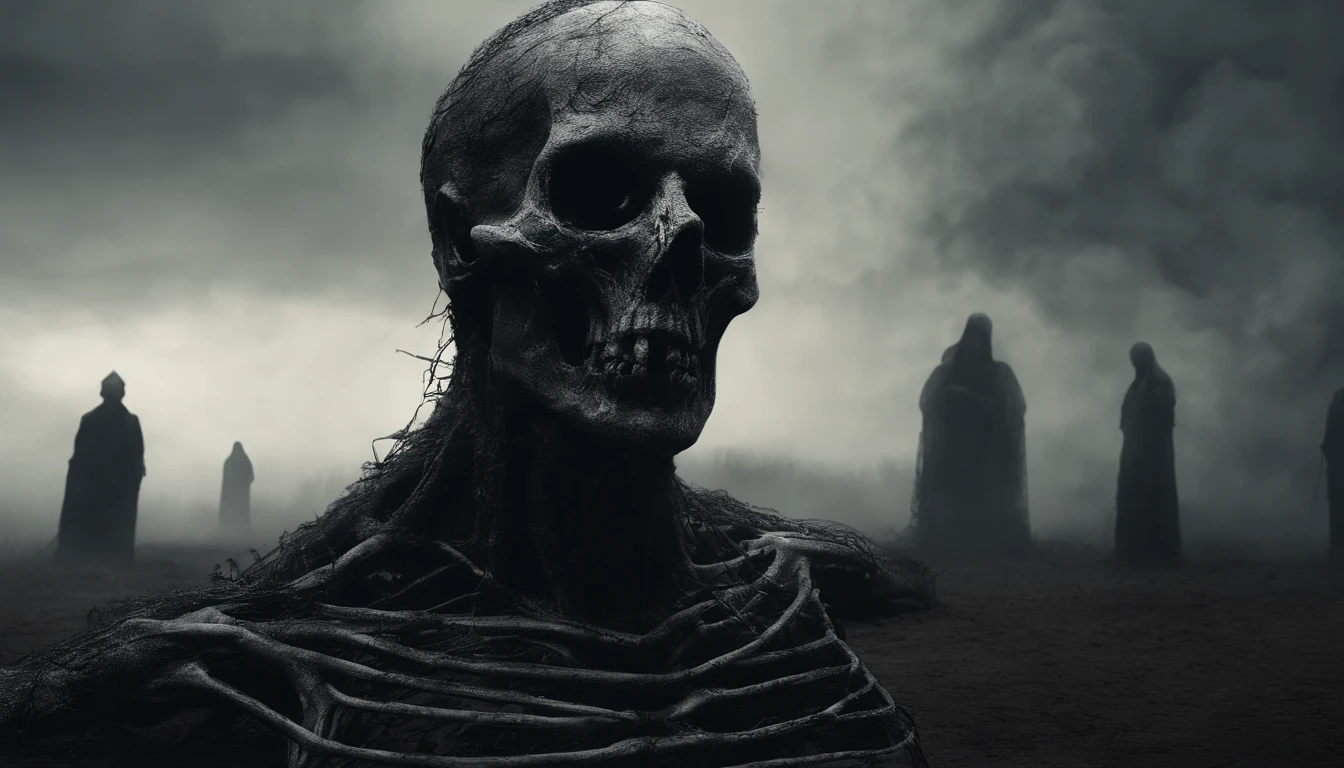 spirits of the dead trapped in purgatory, UHD, 8K resolution, superfocus