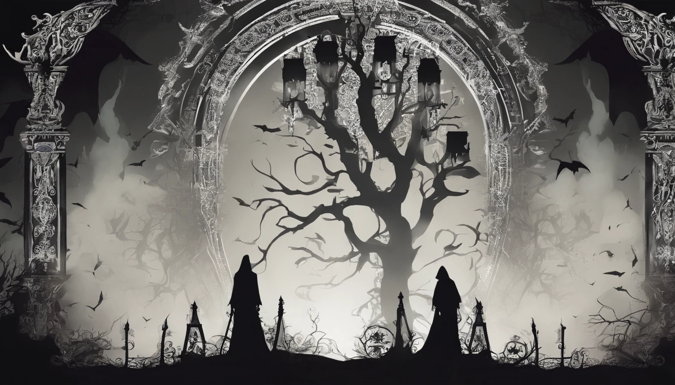 spirits of the dead trapped in purgatory, UHD, 8K resolution, superfocus