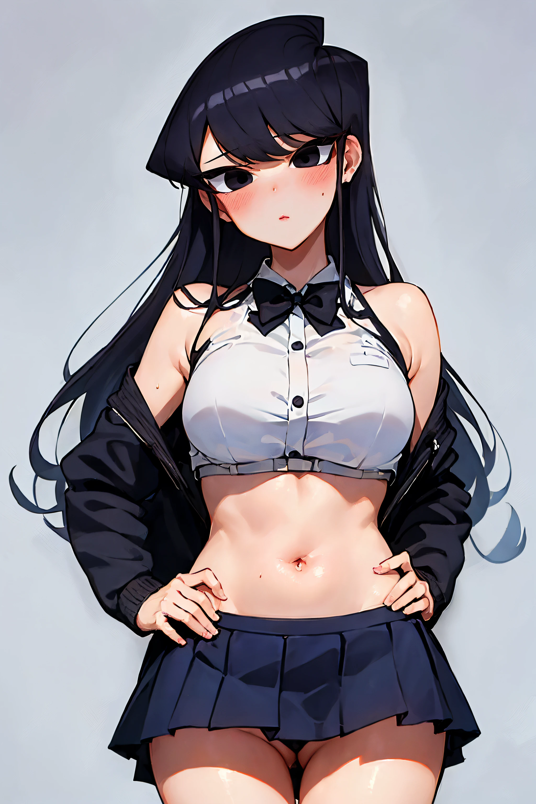(((Komi Shouko))), (((1 gilr only))), bikini, envergonhada, (((sexy)))