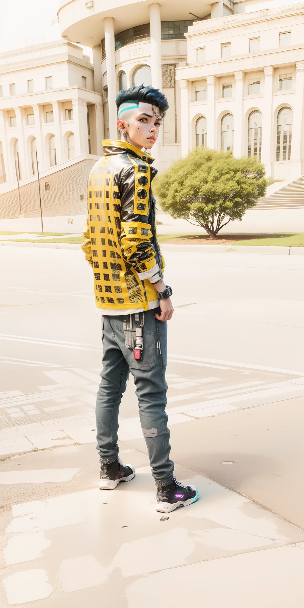 Cyber punk boy ultra HD