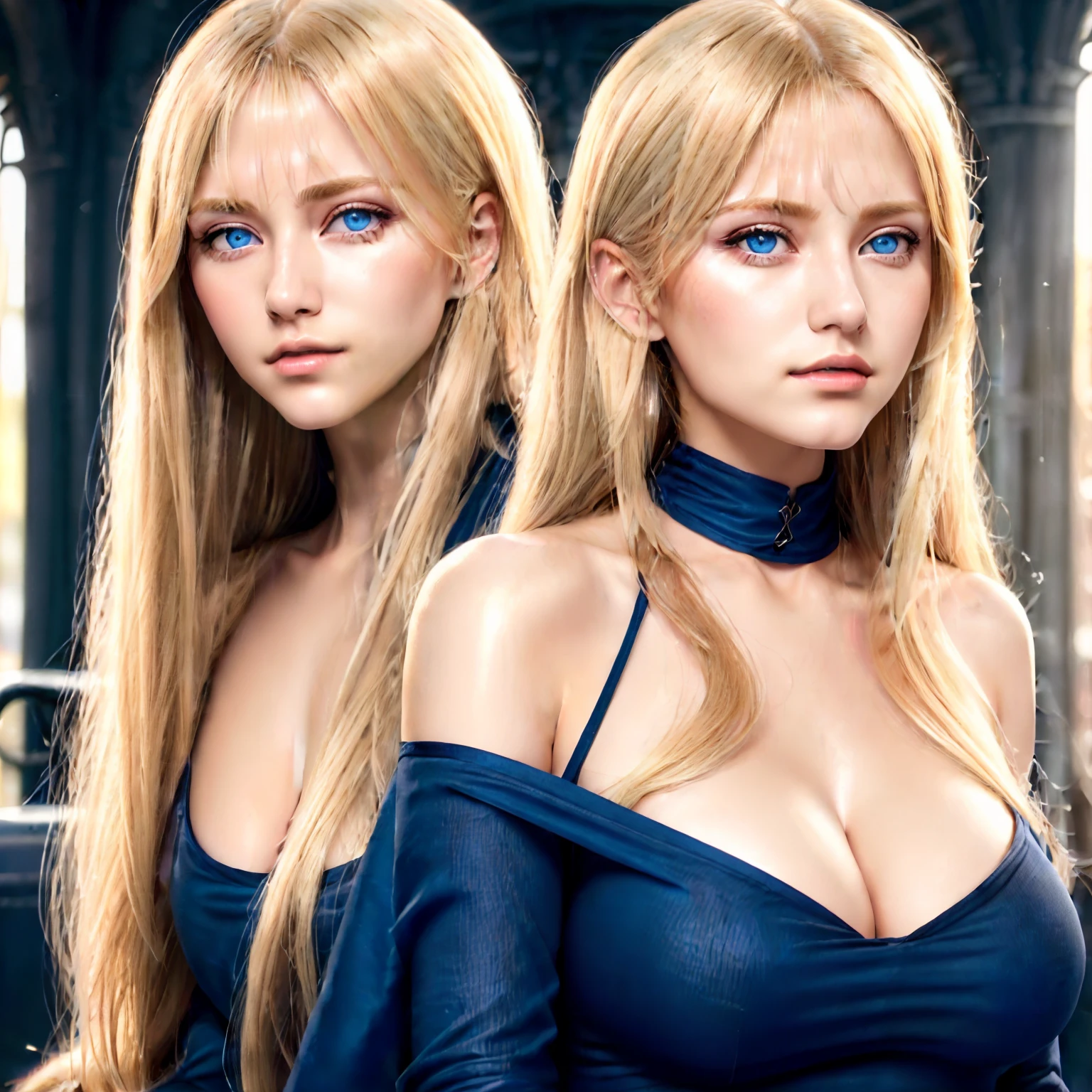 blond woman with blue eyes and long hair sitting in a car, long blonde hair and large eyes, 18 years old, extremely beautiful face, 19-year-old girl, long blonde hair and big eyes, blonde hair and large eyes, perfect face ), gorgeous young model, a beautiful -aged girl big lips