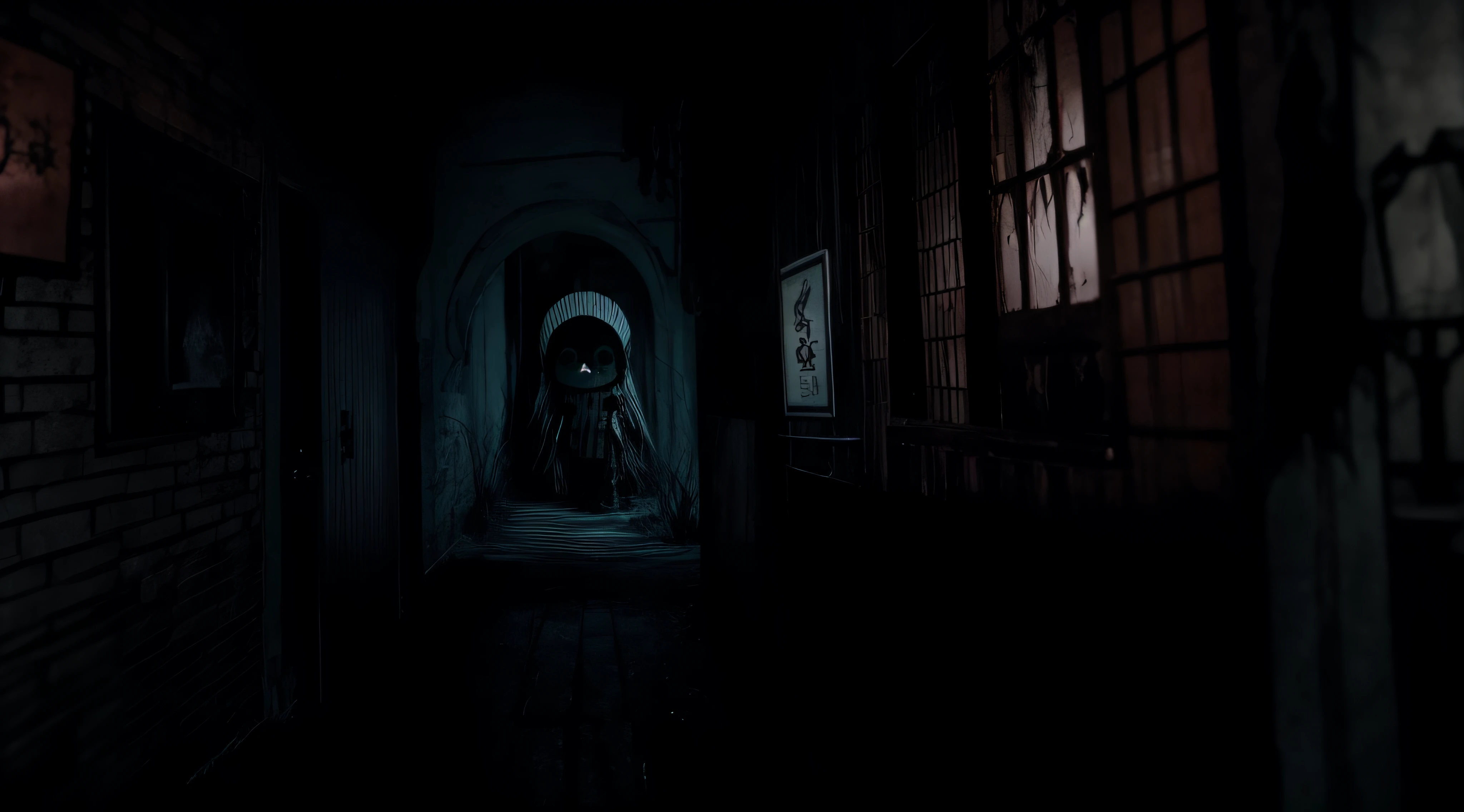 Haunted characters、Cute and scary