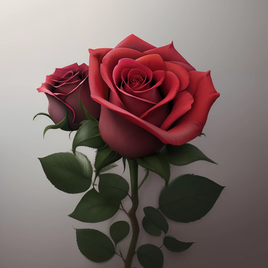 roses、illustratio