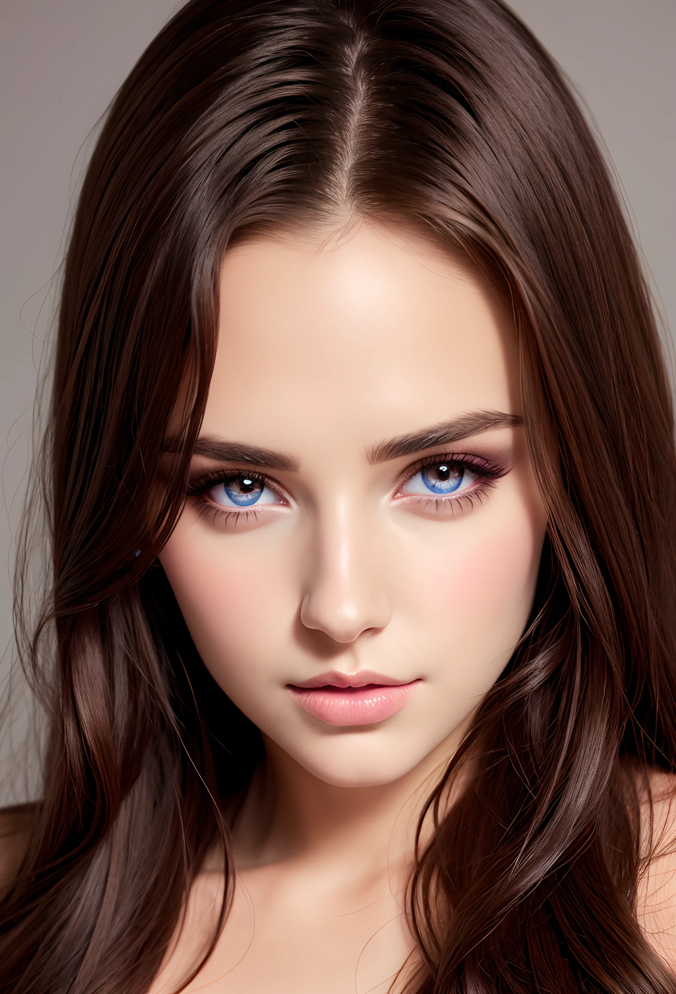 Very Beautiful princesse glowing eyes face portrait zoom sexy face sexy eyes sexy Mouth glowing eyes crystal eyes hyper realistic super detailed