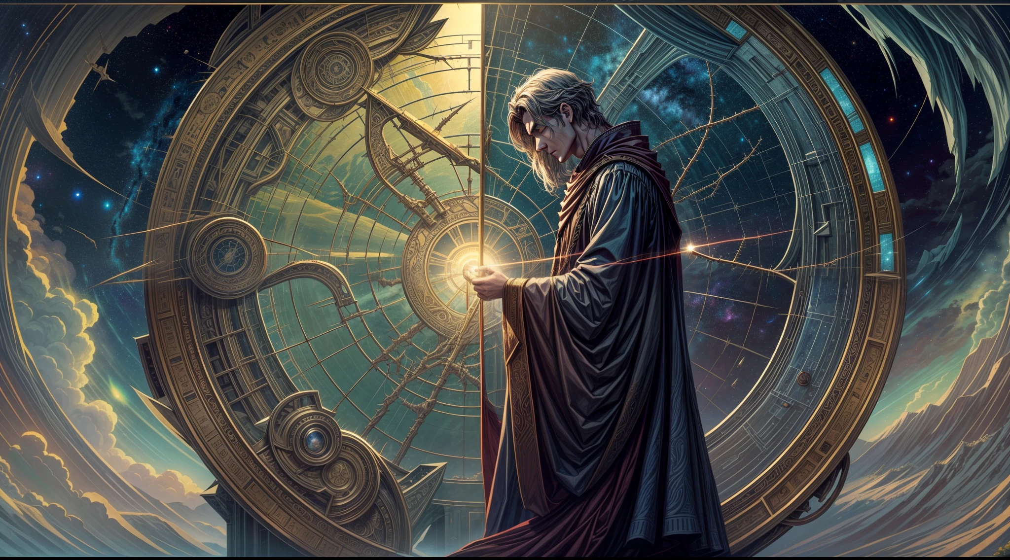As he traveled back in his past, someone meets him in a Chronos Portal from northern into southern country, river, galaxy, prodigal son, unknown path, thorns