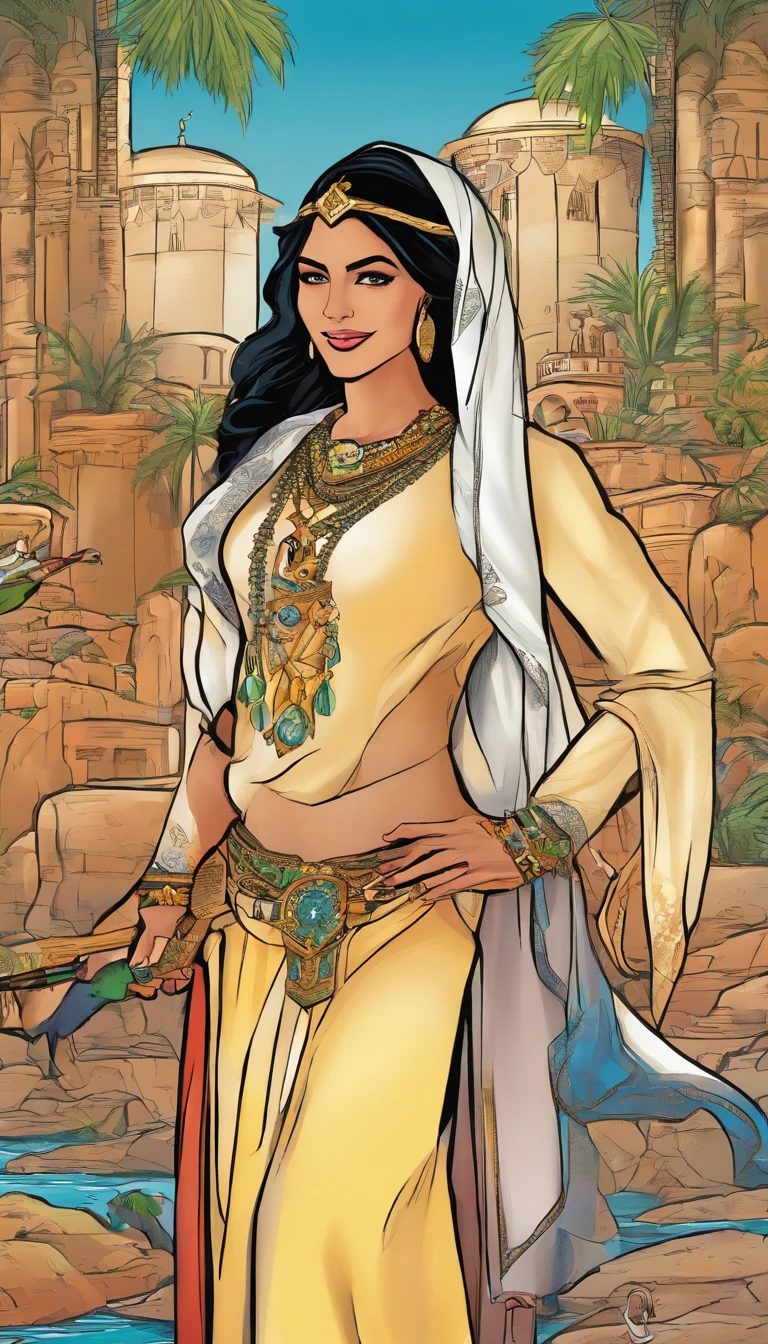 Ameera al-Taweel as Ester biblical , one queen