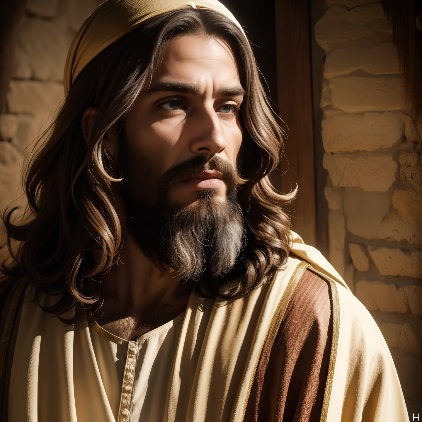 FAITH IN GOD, Jesus Cristo, Cristo Jesus, messias, prayers to God, Deus, heavens, celestial, Olho realista, olhos detalhados, olhar piedoso, Olhar forte, Rosto detalhado, boca normal, boca detalhada, turbante, renderizado, fotorrealista, Ultra HD | | |, 4k, texturas detalhadas, cores detalhadas, Sombras realistas, sombras detalhadas, Cristo, decente, long tunic, Moving prayer, barba grande, Barba Judeu, exciting prayer, Praying with emotion, peace of mind, floresta nas montanhas, palmeiras, Homem, macho, Jesus, Iesus, Messias de Israel, hebraico, cores detalhadas, nitidez detalhada, Ultra HD | |, Texturas realistas, contraste detalhado, 8k,