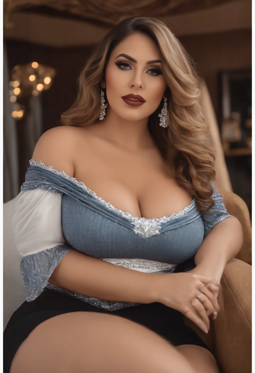 jaw-dropping beauty, jaw dropping beauty, thicc, giant stunning goddess shot, sexy look, sexy girl, sexy hot body, Most beautiful woman in the world, stunningly beautiful, gorgeous, breathtaking beauty, perfect woman, perfect body, elegant, sexy, enormous breasts, gigantic boobs, titanic tits, unrealistically large breasts, wide hips, , huge round butt