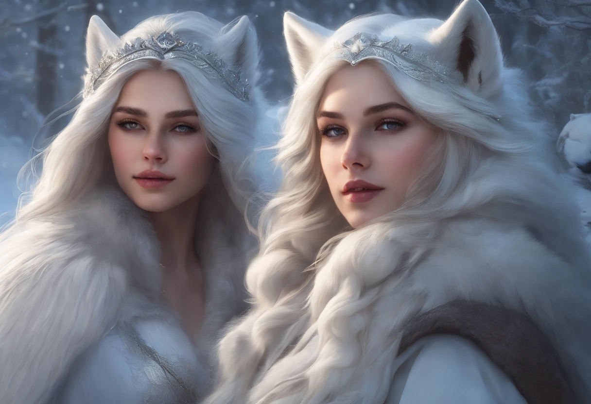 breathtaking masterpiece, best quality, highest quality, highly detailed, exquisite, award winning 8K digital painting of an ethereal and (incredibly beautiful female alien:1.4) with luminescent body parts that shimmer like stardust (lying gracefully on a steep cliff:1.2), casting a watchful gaze over (the galaxy:1.33), (a fluffy creature rests on her shoulder:1.8), intricate details, golden ratio, BaroqueAI, v0id3nergy, by Louis Royo