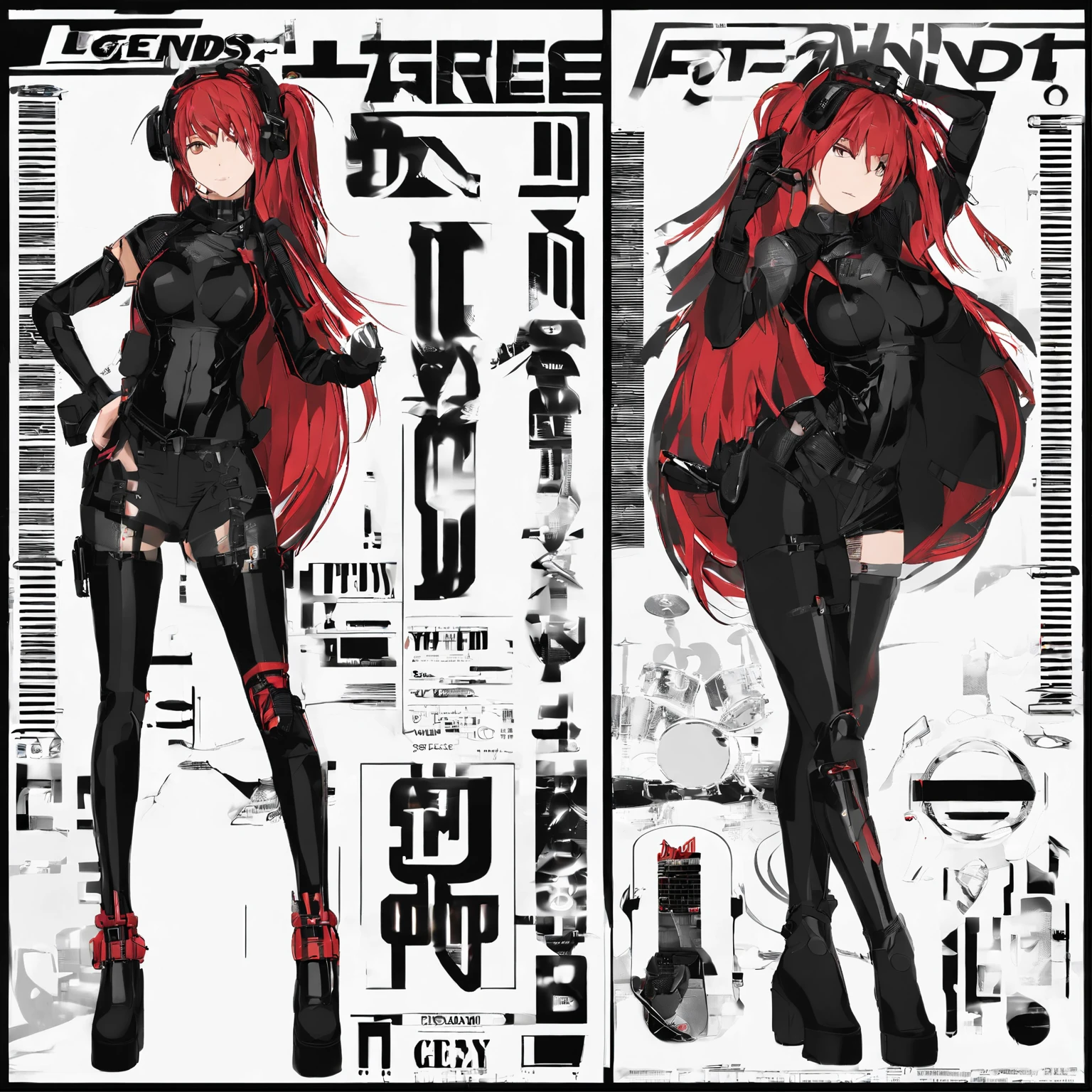 980s (style), retro artstyle, parody, source_anime, score_9, score_8_up, score_7_up, score_6_up, ((zPDXL2)), (cartoon, animification, anime colouring, style parody, absurd resolution, perfect anatomy, cowboy shot) BREAK natasha romanoff, red hair, long hair, bangs, green eyes, raised eyebrow, flirting, blush, ((looking at viewer)), bodysuit, belt, gloves, lipstick, makeup, curvy, toned, athletic, thigh gap, standing, hands on hip, sexually suggestive, indoors