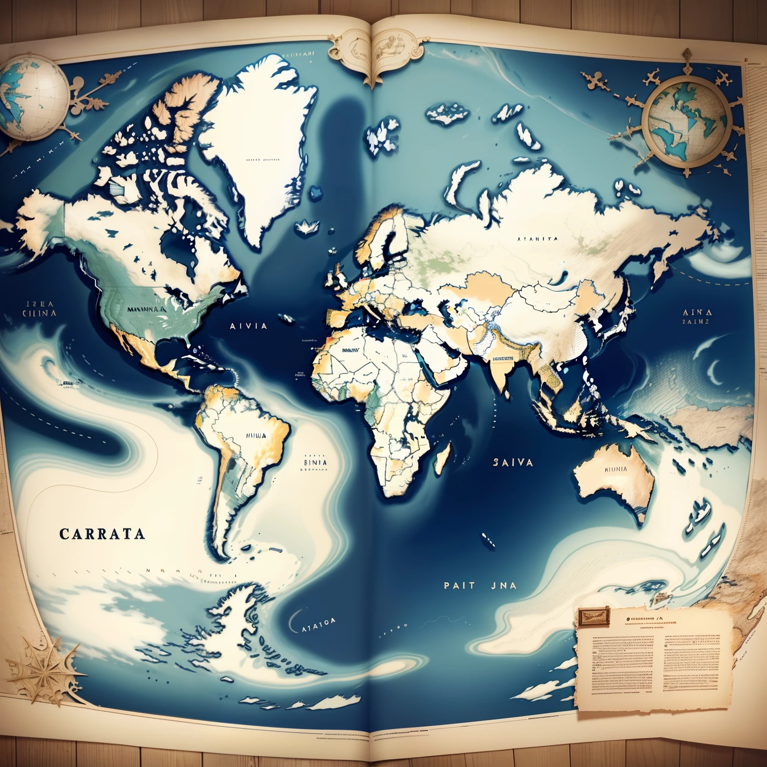 mapa mundi com paises, continentes, fronteiras, mar, oceano, cartografia