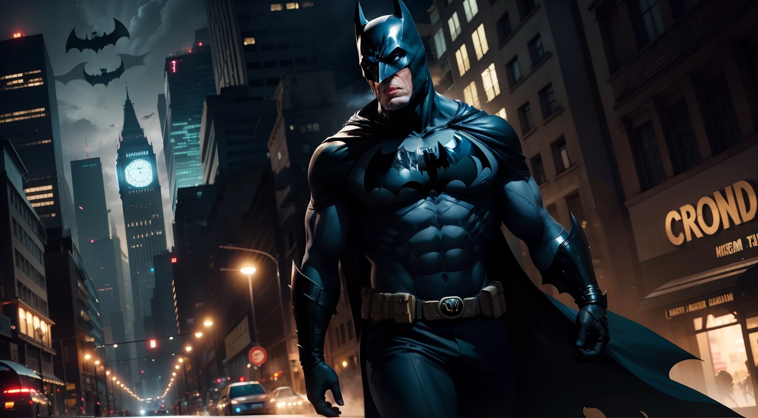 Lutando com Batman