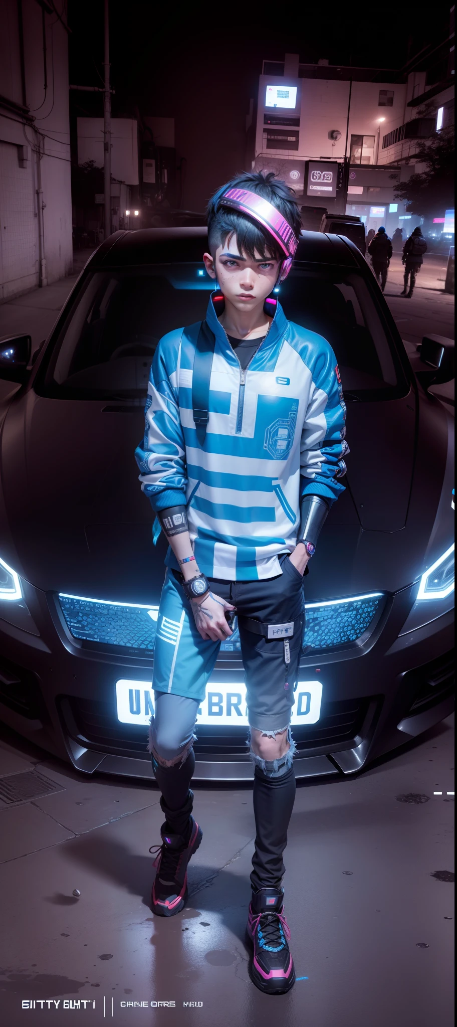 Cyber punke boy ultra HD