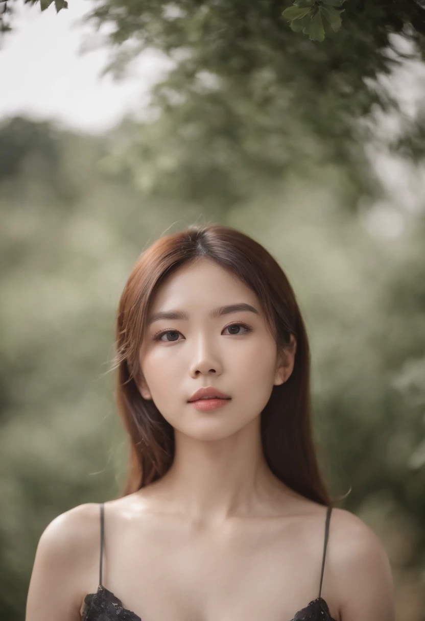 young asian woman, 20 year, modelo, influencer, maquillaje, Instagram, con cabello largo y hermoso, posando para una foto, milf, cute, idol japan, hiper realista.