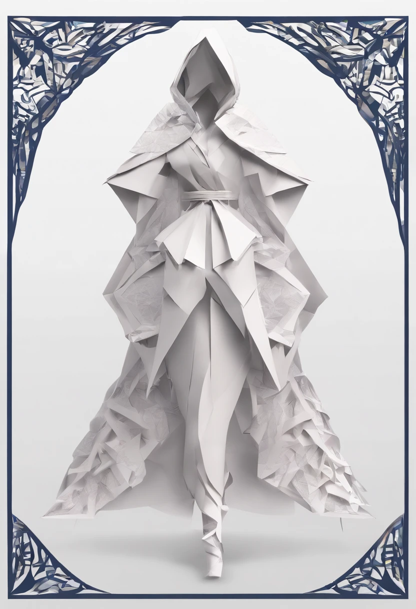 (A high resolution,ultra - detailed), offcial art, Unity 8k壁纸, Ultra-detailed, Beautiful and aesthetically pleasing, tmasterpiece, best qualityer,long skirt,Slim and slim girl,Wear a tulle dress with shimmering broken diamonds,With a hood,Hood head,The material of the clothes is very light,Gaia style,The clothes are wrapped in an auspicious cloud pattern