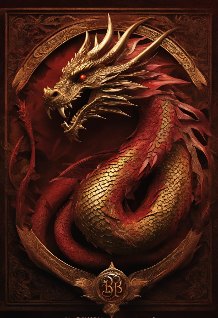 TB logo incorporating dragon