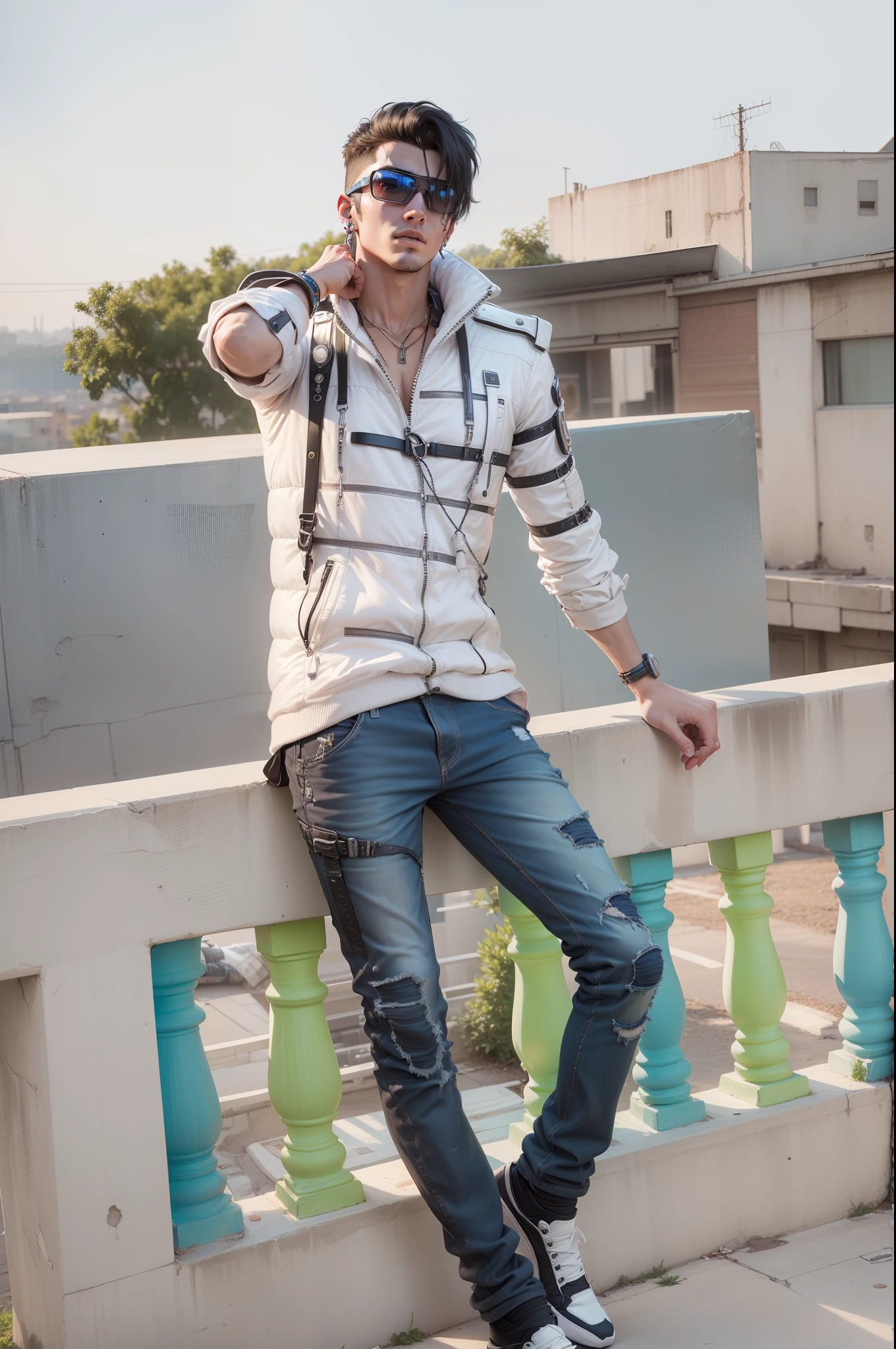 CYBER PUNK HANDSOME BOY ULTRA HD