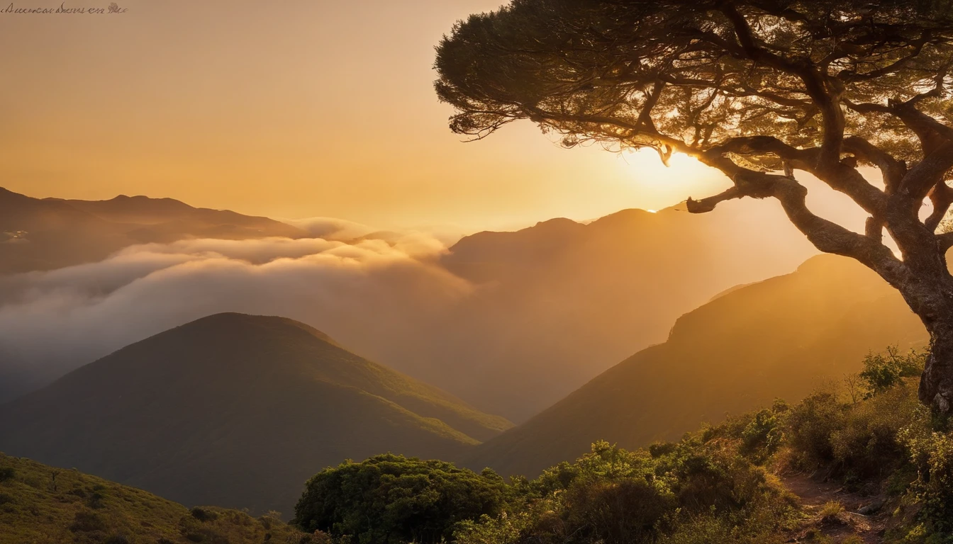 "Por favor, crie uma imagem de uma majestosa montanha cercada por uma paisagem deslumbrante. A montanha deve se destacar, with overgrown peaks. No meio da montanha, there should be a winding trail that extends to the top. A trilha deve ser estreita, but clearly visible and inviting.
Na trilha, I want to see a brave and adventurous man walking towards the top of the mountain. Ele deve estar usando roupas adequadas para a trilha, carrying a backpack and maybe even a trekking stick. O homem deve parecer determinado e em paz, desfrutando da jornada.
The scenery around the mountain should be equally spectacular, with a clear blue sky, nuvens brancas e um sol brilhante. Make sure the image conveys a sense of serenity, aventura e a promessa de conquistar desafios. The balance between the imposing nature of the mountain and the determination of man on the trail is fundamental.