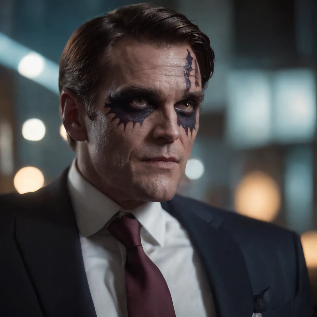 Ultra realistic, Two-Face from DC Comics
