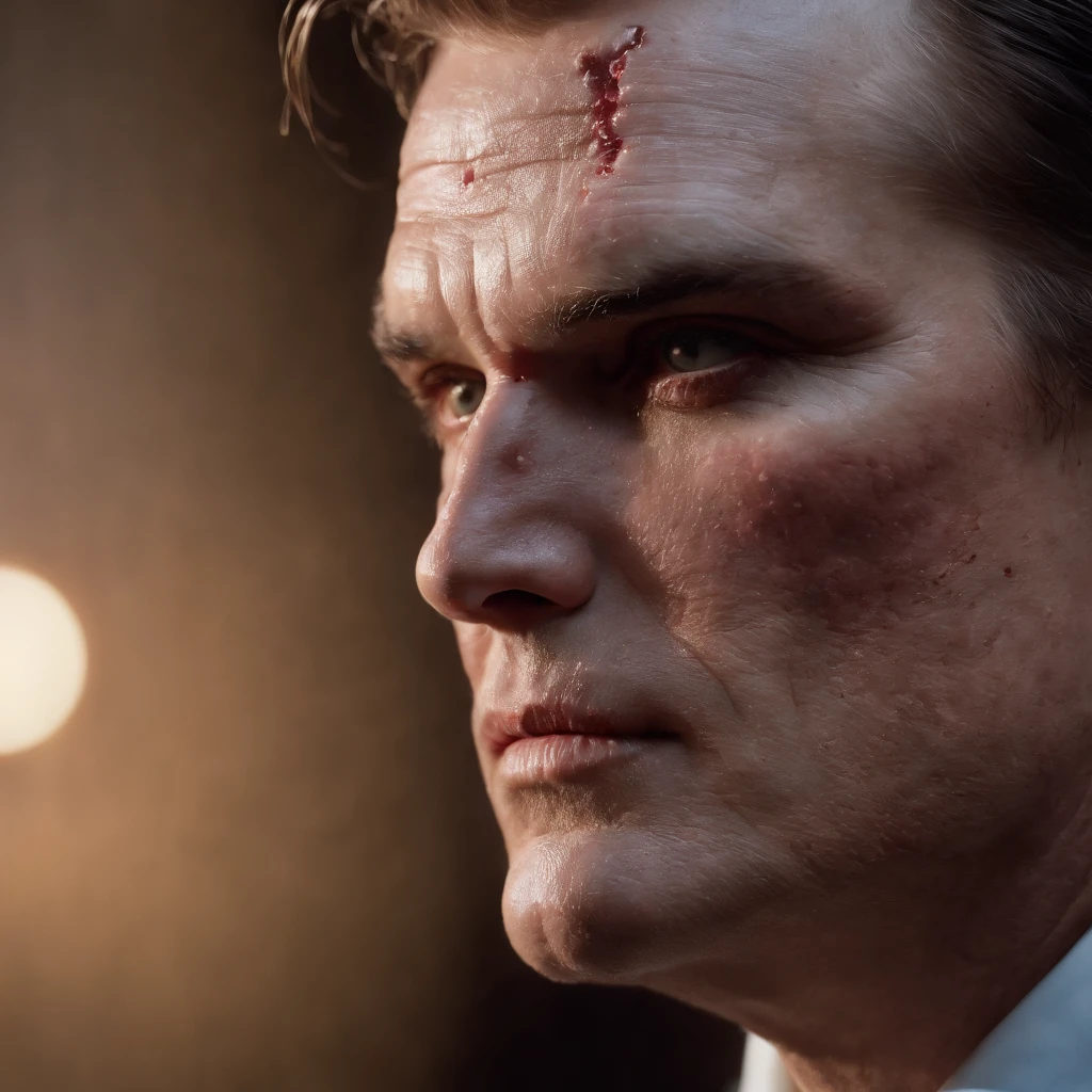 bloodied devil doctor man assassin