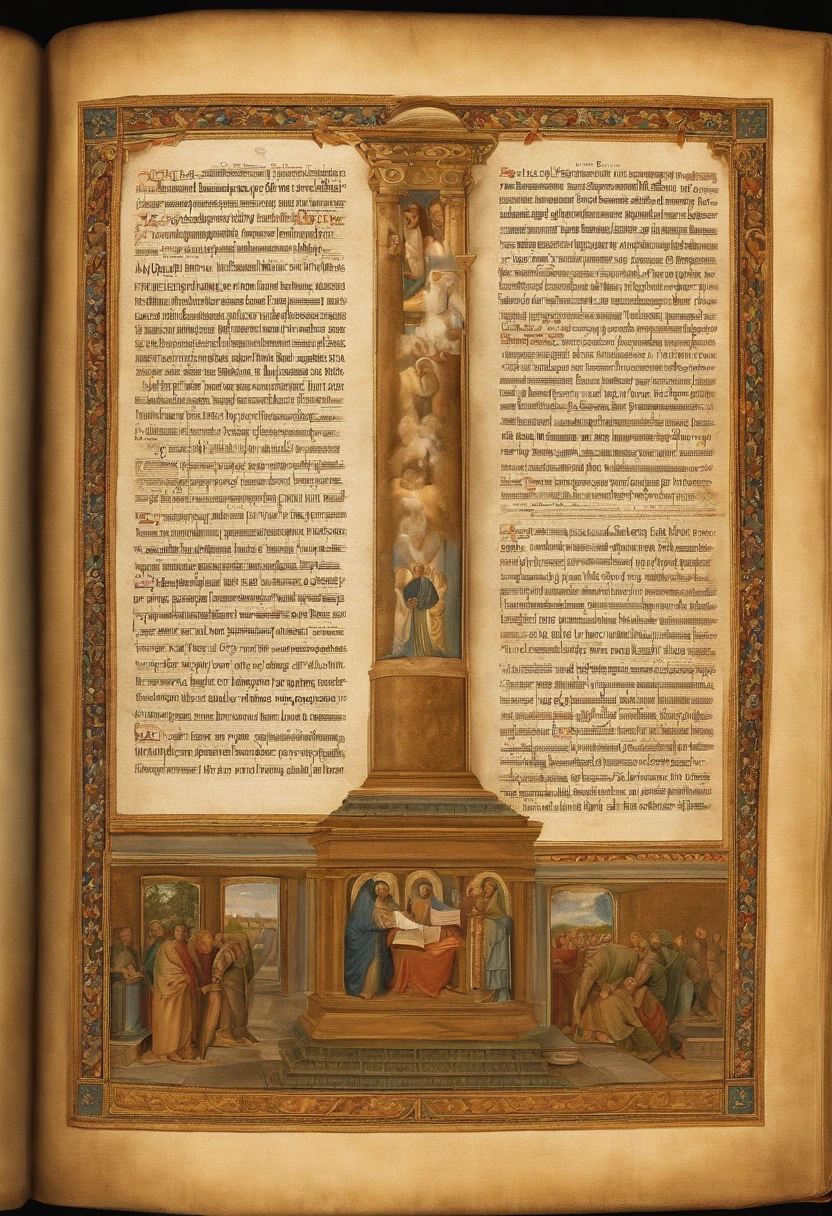 "Por favor, create a high-definition image of the Holy Bible that captures the reverence and spiritual significance of this holy book. The image should convey the historical and religious importance of the Bible, apresentando-a de forma digna e respeitosa. Use soft lighting to highlight cover and page details, enfatizando sua textura e envelhecimento, if applicable. Position the Bible in an environment that evokes a sacred environment, como uma prateleira de madeira em uma biblioteca antiga ou um altar iluminado. As cores devem ser sutis e a tipografia, Apresente-se, deve ser elegante e discreta. The image should inspire a sense of reverence and spiritual connection to the words and teachings contained in the Holy Bible."