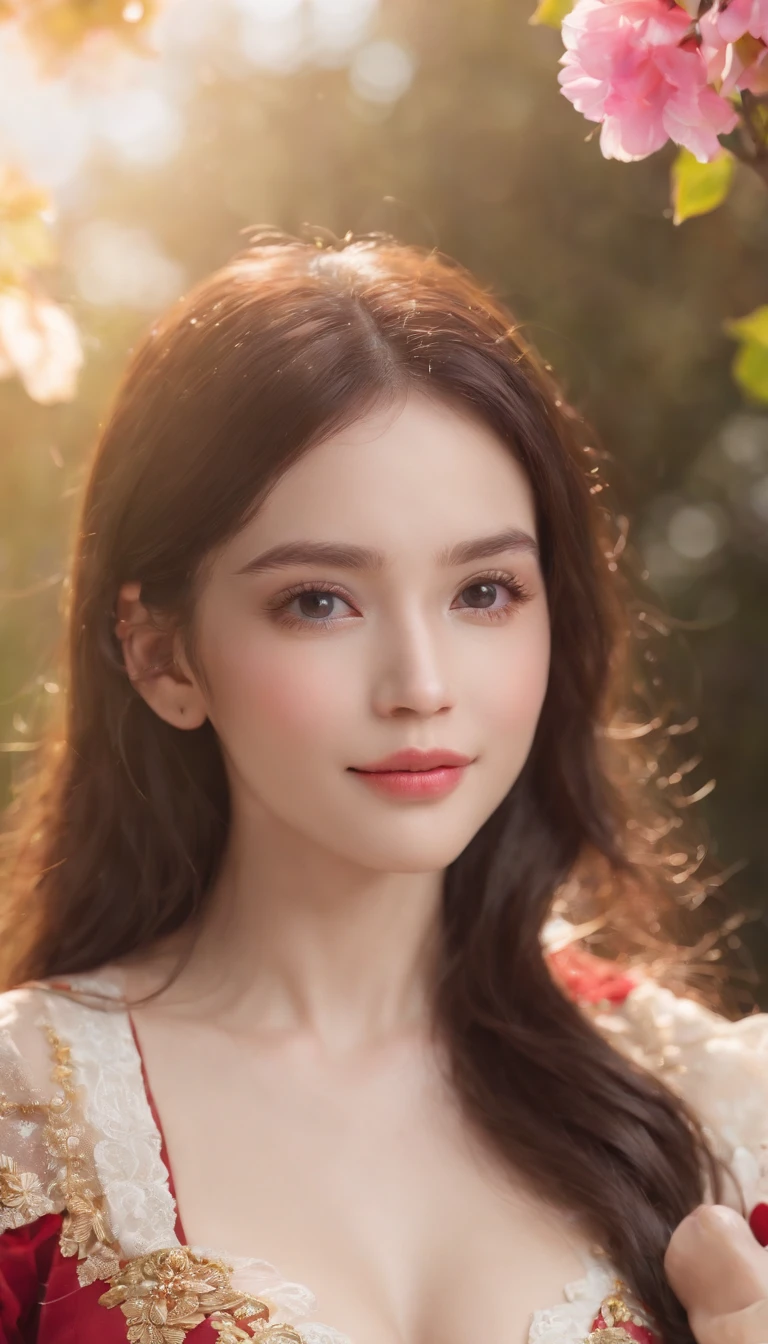 best quality, masterpiece, highres, (exquisite body:1.5), gorgeous face, (milky skin:1.3), intricate details, high resolution, wallpaper, 2 girl, hair ornament, flowers, long hair, black hair, smile, jewelry, short sleeves, hand up, big eyes, sexy ass, behind, schoolgirl uniform, mini skirt, full body, natural pose, falling petals, indoor, fanning, lantern, 16K, HDR, depth field, (film grain:1.1), boken, golden hour, (lens flare), vignette, rainbowing, (color grading:1.5)