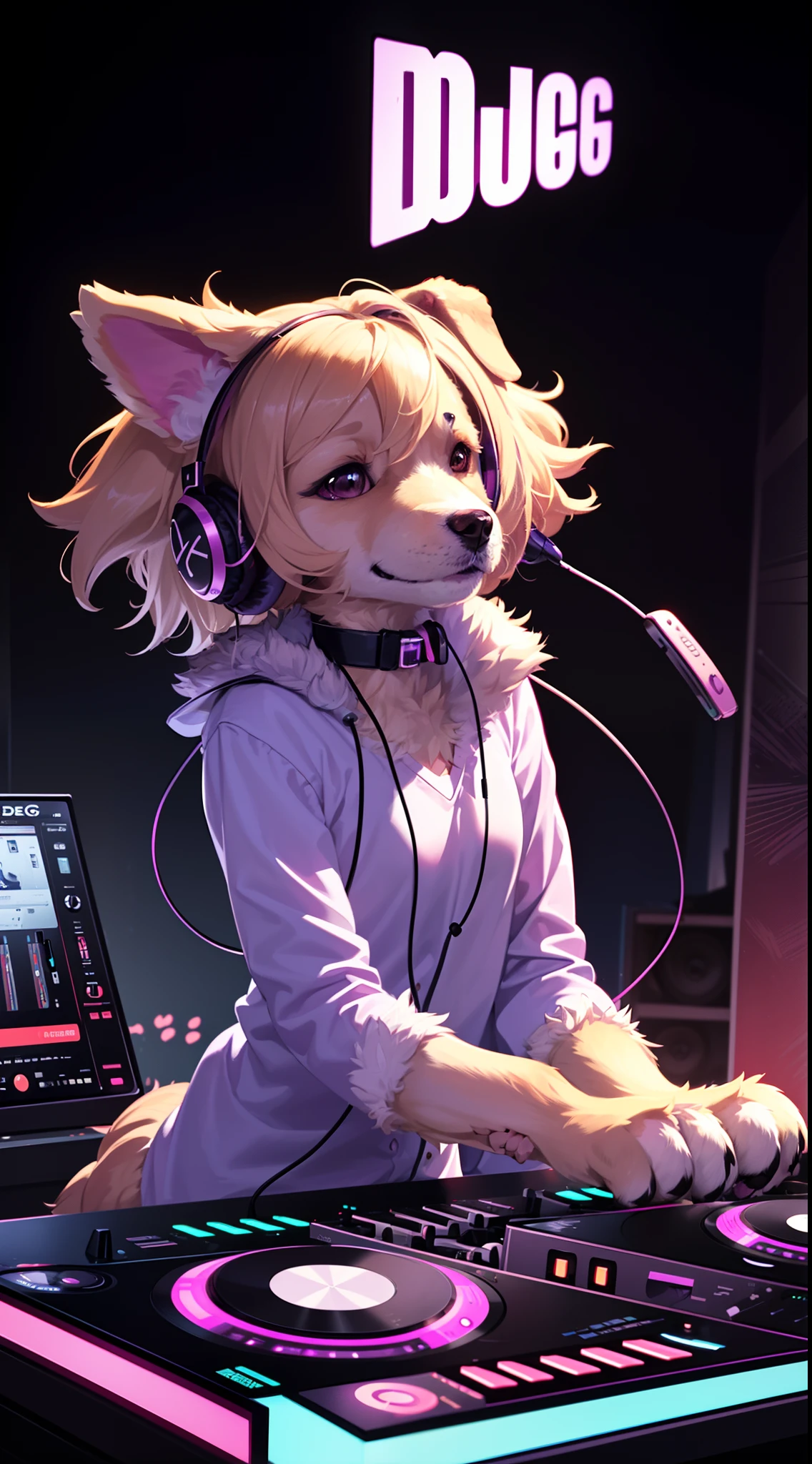 isabelle winking, :3, unbuttoned shorts ,transparent wet shirt,background of a gamer room , with headphones around her neck , pretty face 