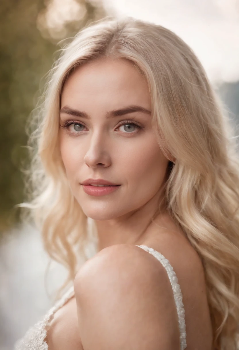 beautiful blonde woman