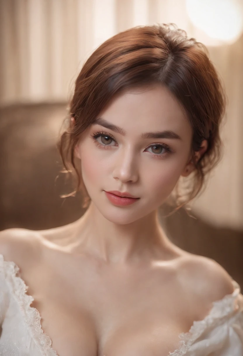 (8k, RAW photo, best quality, masterpiece:1.2), (realistic, photo-realistic:1.37), ultra-detailed,
1 girl,cute sexy, solo,beautiful detailed skin,detailed vagina,night, laying, foreplay,(nose blush),(smile:1.1),(closed mouth),large breasts, nude breast nude nipples, clear vagina, open leg sex pose, seductive smile, large aparture, professional lighting, Sony A7R4, Zessie 50mm F1.8,
medium breasts,beautiful detailed eyes,(collared shirt:1.1), bowtie, naked nude body,(short hair:1.2),floating hair