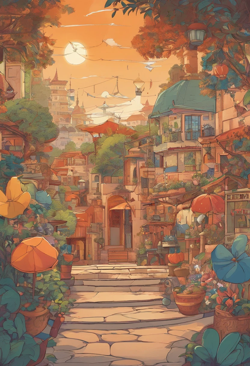 Manhwa Style，Rock puppy，Trendy clothing，wears dark glasses，plays the guitar，Madness，Fluttering musical symbols，ball room，crowd of，8K，super-fine，full bodyesbian，best qualtiy，Disney animation，style of disney animation，Disney animated film art，独奏